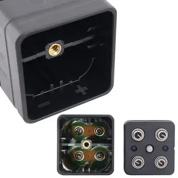 Prenosné Praktické Nepremokavé Batérie Prípade Box s USB Rozhranie, Podpora 4 x 18650 Batérie pre cyklistov LED Svetlo