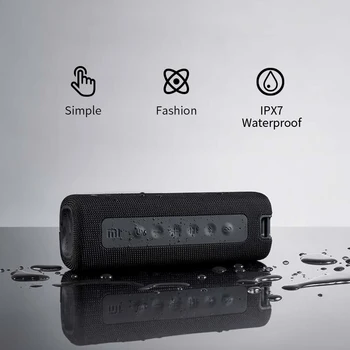 Xiao Mi Prenosný Bluetooth Reproduktor 16W TWS Spojenie Vysoko Kvalitný Zvuk IPX7 Nepremokavé 13 hodín prehrávania