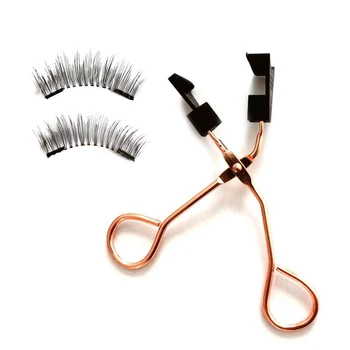 2 Páry Ženy Očný make-up Kvantovou Magnetickou Dlhé Hrubé Falošné Mihalnice s Klip Nastaviť Nepremokavé Dlhotrvajúci Predĺženie Rias