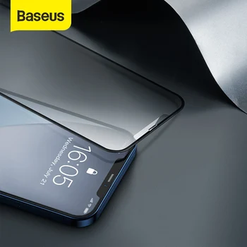 Baseus 2 ks 0,25 mm Plný Kryt Skla Pre iPhone 12 Pro Max Úplné Pokrytie Screen Protector Pre iPhone 11 12 Mini XR Sklo Film