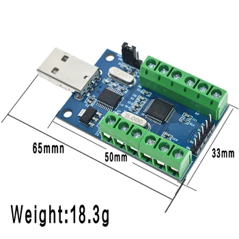 WAVGAT STM32F103C8T6 USB Rozhranie 10 Kanál 12Bit REKLAMNÝCH Vzoriek zber Dát STM32 UART Komunikácie ADC Modul