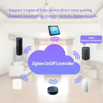 Zigbee Zap/Vyp Regulátor Smart Switch APLIKÁCIU Diaľkové Ovládanie Inteligentných Domov Modul AC85-265V 10A