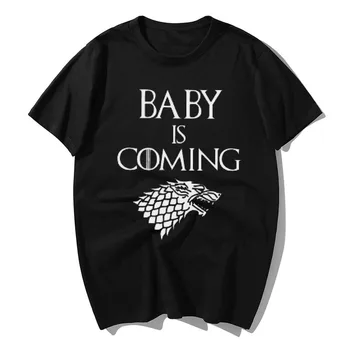 Tehotenstvo Oznámenie Darček, Tehotenstva Darček, Dieťa Prichádza 2019 Tričko, Tehotenstva Shirt dieťa prichádza tričko, inšpirovaná Hrou