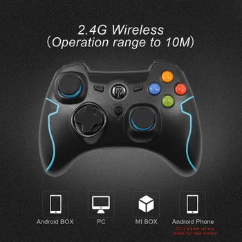 Gamepad pre PS3 Bezdrôtový Herný ovládač Kompatibilný s PC TV Box Android Smartphone Joypad Telefónu Dispečerovi