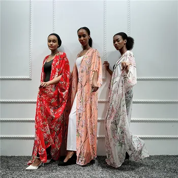 Moslimské Abaya Kimono Šaty, Hidžáb Arabčina Dubaj Afriky Šaty Pre Ženy, Pakistan Kaftane Marocain Kaftan Katar Islamské Oblečenie