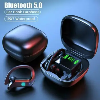 Bezdrôtová Bluetooth Slúchadlá Športové Nepremokavé Bezdrôtové Slúchadlá Touch Ovládania Slúchadlá TWS Slúchadlá Slúchadlá S Mikrofónom