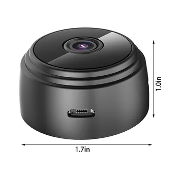 A9 1080P Wifi Mini Kamera Magnetické P2P Fotoaparát Home Security Nočné Videnie Bezdrôtový Dohľadu Diaľkové Monitorovanie Aplikácie Smart Pohybu