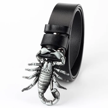 Zviera scorpion kožené pracky pásu voľný čas