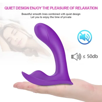 Sex Hračky pre Ženy, Ženské Masturbator Nositeľné Dildo Vibrátor 10 Rýchlosť Diaľkové Ovládanie Nohavičky Vibrátor Stimulovať Klitoris