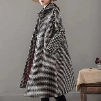 Max LuLu 2020 Čínsky Módny Štýl Ženy, Vintage Oblečenie, Dámy Koberčeky Dlhé Zimné Bundy Čalúnená Teplé Prešívané Kabáty Plus Veľkosť