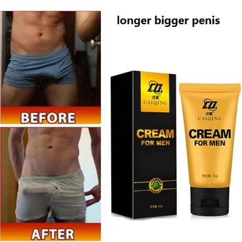 Prírodné 50ml Mužskej Vylepšenia Krém na Penis Väčší, Silnejší Predĺžiť Penis Sexy Masážny Krém Dlhotrvajúci Zlato masážny krém pre mužov