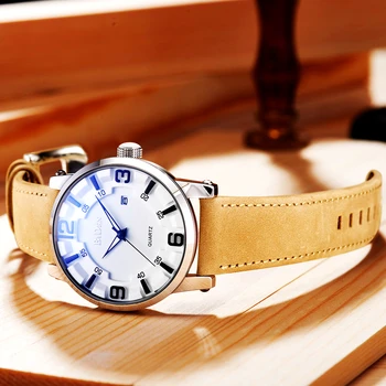 BIDEN pánske hodinky Módne Pánske hodinky top značky luxusné/Šport/armáda/Gold/quartz/náramkové hodinky mužov hodiny relogio masculino