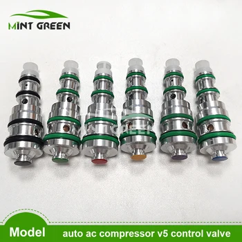 Auto ac compressor v5 ovládací ventil šesť druhov tlak Vnútornej kontroly ventilu