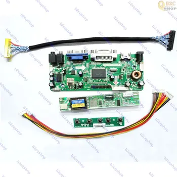 NT68676(HDMI+DVI+VGA)LCD Ovládač Radiča Rada DIY Kit pre LTN141XA-L01 1024X768