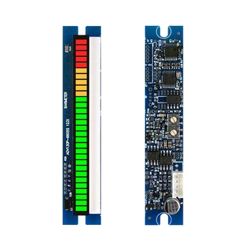 30-segment 3-farebná VU Meter-Indikátor úrovne Hlasitosti Spektrum Displej LED VU Nástroj Svetlo Pre Zobrazenie Hlasitosti DC5V