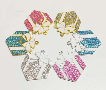 10pcs darčeka zobrazili kľúčové tlačidlá pre ženy DIY príslušenstvo šperky