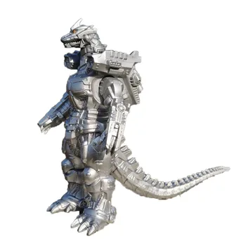 14.5-25 cm Gojira Gaigan Pálenie Mecha Godzilla Kráľ Monštrá Ghidorah 3 Hláv Draka Figúrka Anime Akcie Obrázok Deti Hračky