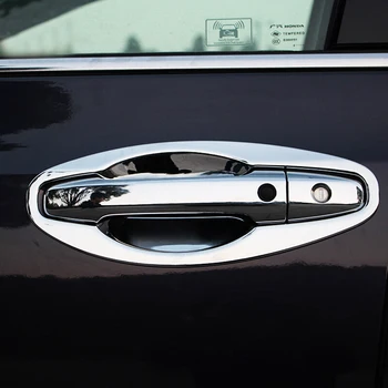 Pre Honda Odyssey 2016 príslušenstvo ABS Plast Chrome Auto Styling Dvere chránič rukoväť Miska rám, Kryt Výbava
