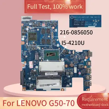 ACLU1/ACLU2 NM-A271 Notebook Doske Pre LENOVO G50-70 G50-70M I5-4200U R5 Notebook Doske SR170 216-0856050 DDR3L