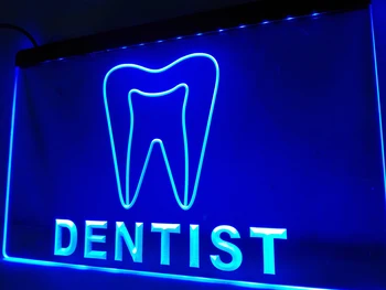 LB825 - Zubár, Zubný Nemocnice Displej LED Neon Svetla Prihlásiť domova remeslá
