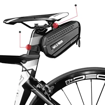 Rainproof Mužov Cyklistické tašky Rám Zadné vrecko Trubice Cyklistická Taška Reflexné Telefón Prípade dotyková obrazovka Taška MTB Bike Príslušenstvo