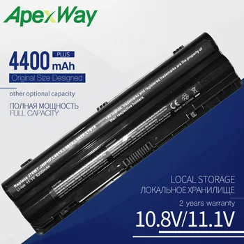 ApexWay 10.8 V, 4400mAh 6 Bunky Notebook Batéria Pre Dell XPS 14 15 17 L401X L501X L701X L502X L702X 312-1123 J70W7