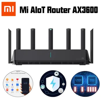 Xiao AIoT Router AX3600 WiFi 6 2.4 G 5G 6 Core 2976Mbs Gigabit Rýchlosť Bezdrôtového Signálu Zosilňovač Modem 6*Antény MU-MIMO Siete