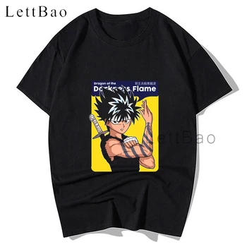 VINLAND SAGA Thorfinn Manga T-shirt Módne Anime Tričko Crewneck Populárny Človek Čistej Bavlny Mužov Tričko Harajuku Nadrozmerné T Tričko