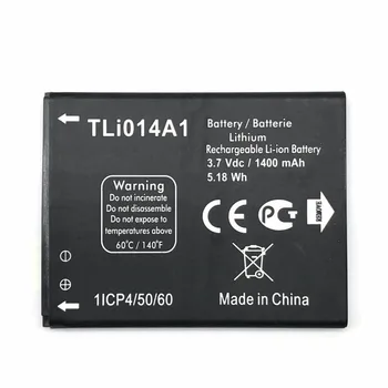 Nové Tli014a1 3,7 V 1400mAh Kvalitné Batérie pre Alcatel One Touch 5020 5020D SZ-5020 mobilný telefón