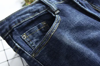 2020 Jar Nový Štýl Plus Veľkosť Jeans Ženy Rozšírené Dlho High-v strede zúžený Straight-leg Nohavice 170-185 cm Vysoký Dievčatá Plné Nohavice