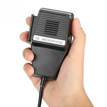 VLIFE CB Rádio Reproduktor Mikrofón 4 Pin Ručný Mikrofón pre Cobra Car CB vysielačku Vysielač Príslušenstvo