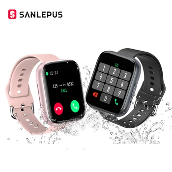 SANLEPUS Smart Hodinky Bluetooth Hovory 2020 NOVÝ Vodotesný Smartwatch Pre Mužov, Ženy Tepovej frekvencie Pre Android Apple Xiao