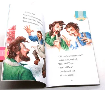 30 Kníh 4-12 rok Deti je anglický Vzdelávania učebnice raného vzdelávania kniha angličtina Obrázok Knihy Krok do Čítania trieda 3