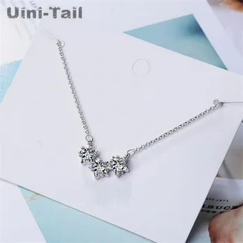Uini-Chvost new horúce 925 sterling silver stars náhrdelník kórejský módne temperament wild trend micro-nastavenie vysokej kvality náhrdelník ED142