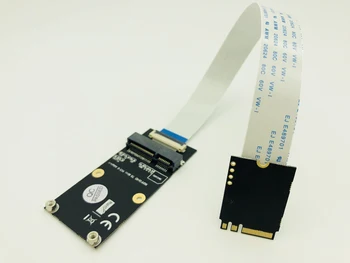 A+E NGFFto Mini PCI-E Adaptér NGFF Key-E slot karty Mini PCI Express WiFi M. 2 WIFI Adaptér na Polovicu a v Plnej Veľkosti Sieťová Karta