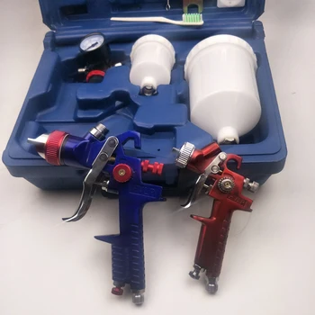 0.8/1.4 mm Profesionálne HVLP Air Striekacie Pištole na Farby Postrekovač Gravitácie Krmivo ，DIY auto Auto tvár striekacie pištole