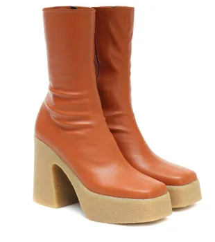 ASUMER 2020 nové dorazí úsek členková obuv ženy slim štvorcové prst vintage vysoké podpätky platformu topánky dámske jesenné zimné topánky