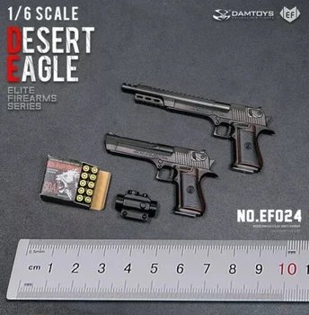 EF024 EF025 1/6 Rozsahu Zbraň Model Nastaviť Desert Eagle Pištoľ Black Model Fit 12 palcový Akcie Obrázok Bábiky Na Sklade