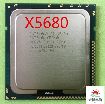 Intel Xeon X5680 CPU procesor 3.33 GHz LGA1366 12 MB L3 Cache Šesť server Core CPU Doprava Zadarmo ,