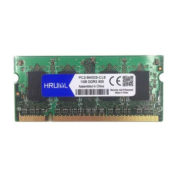 HRUIYL Notebook Pamäť DDR2, 2GB 4GB 1GB PC2-6400S 800MHZ DDR 2 800 mhz PC2 6400 1G 2G 4G memoria Notebook Ram 1.8 V Sodimm so-DIMM