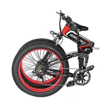 SMLRO S11F2 26-Palcový Hovoril Kolesa Elektrické Tuku Bicykle 1000W 48V 13AH Požičovňa Klince Offroad Horských E Skladací Bicykel na Motocykel, Bicykel