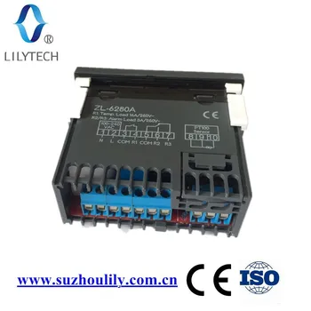 ZL-6280A, 400C, 16A, PT100, Regulátor Teploty, PT100 Termostat, digitálny termostat vysoká teplota, Lilytech