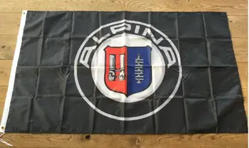 3X5FT 90x150cm Vlastné Alpina Vlajka 100D Polyester Bannery