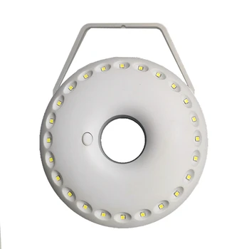 KB501 použitie AA batérie super birght 24 led okrúhly tvar závesné svietidlá osvetlenie pre vonkajšie rybárske potreby na kempovanie automobilov opravy DIY osvetlenie