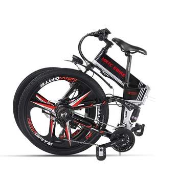 26 palec elektrické horský bicykel, 48V 816Wh lítiové batérie, skrytý rám 500w vysoká rýchlosť motora Zložte rám Soft chvost Hydraulické klince