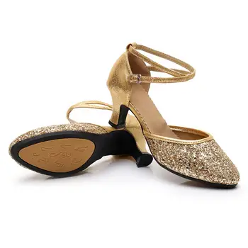 Nová značka Sála Salsa tango latinské tanečné topánky dievčatá žien sála moderné salsa a latinskej tanečné topánky Gumy jediným