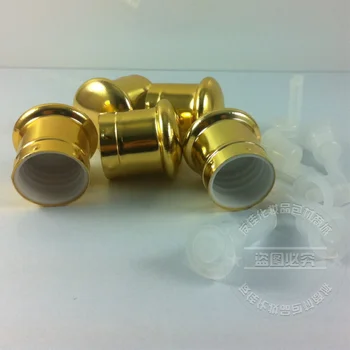 Lesklé zlato hliník skrutkovací uzáver,môže zápas s esenciálny olej, fľaša,krku, veľkosť:18 mm,typ:18/410