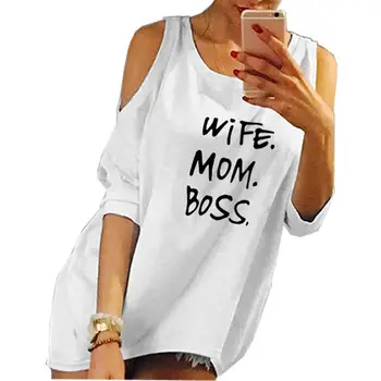 Nové Módne Mama Šéf Tlač Tričko Harajuku Topy T-Shirt Kawaii Ženy Punk Silikónové Camiseta Žena T-shirt