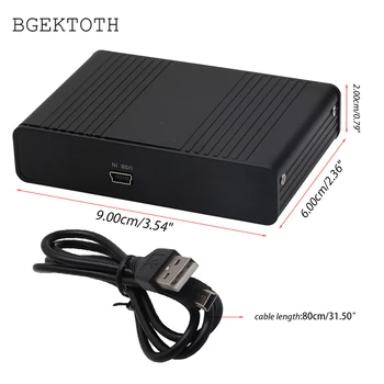 BGEKTOTH Vysokej Kvality pre Notebook PC USB 5.1 Kanálový Externý Optický Zvukový Vlákniny Zvuková Karta S/PDIF