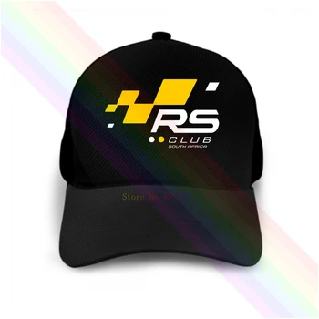 Renault Sport RS Club Logo 2020 Najnovšie Čierny Populárny šiltovku Klobúky Unisex